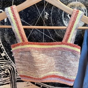 Free People sweater tank top